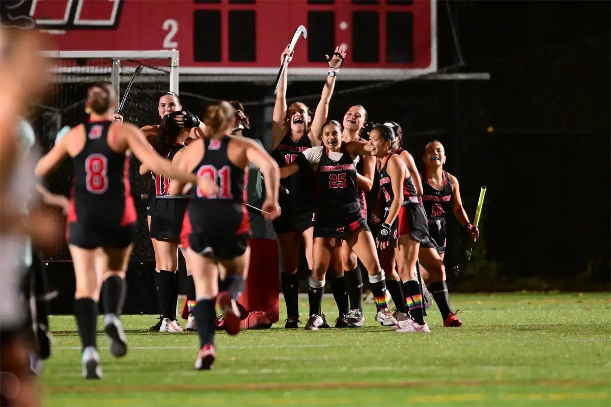 Haverford College Field Hockey Celebration